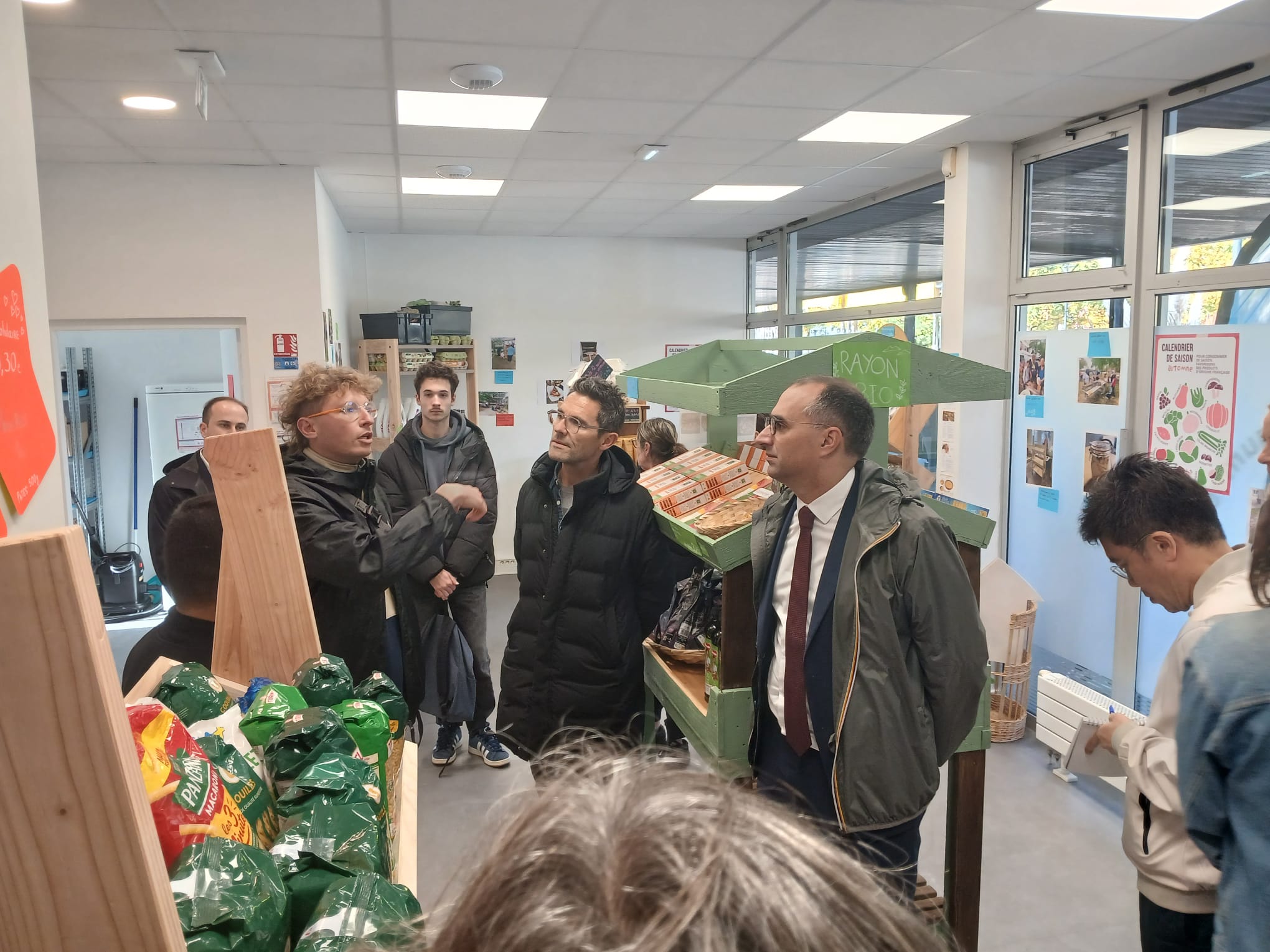 Retour en images sur l&rsquo;inauguration de l&rsquo;épicerie solidaire du Breil